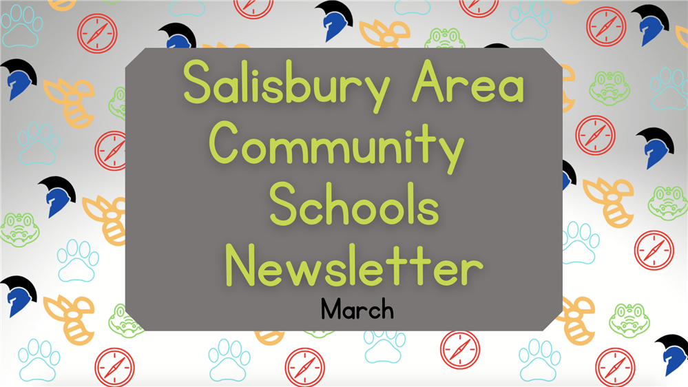  Front Page of March Community Newsletter